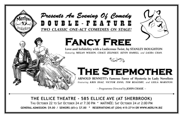 FANCY FREE and THE STEPMOTHER (2009) - Poster Design