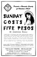Sunday Costs Five Pesos (2011) - Poster Design
