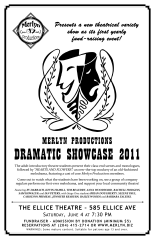 Merlyn Productions Dramatic Showcase 2011 (2011) - Poster Design