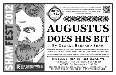 Augustus Does His Bit (2012) - Poster Design
