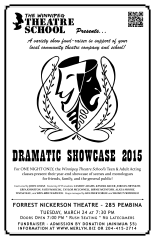WTS Dramatic Showcase 2015 (2015) - Poster Design