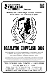 WTS Dramatic Showcase 2016 (2016) - Poster Design