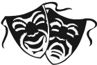 Comedy & Tragedy Masks