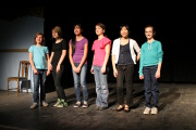 The Junior Acting student line-up. - "YOUTH SHOWCASE"
