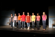 The Teen Acting student line-up. - "YOUTH SHOWCASE"
