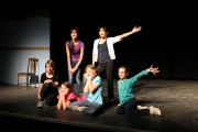 The Junior Acting students strike a pose. - "YOUTH SHOWCASE"