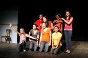 The Teen Acting students strike a pose. - "YOUTH SHOWCASE"