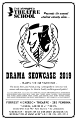 Poster Design - WTS Drama Showcase 2019 (2019)